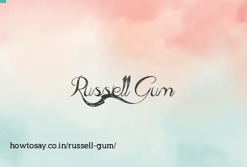 Russell Gum