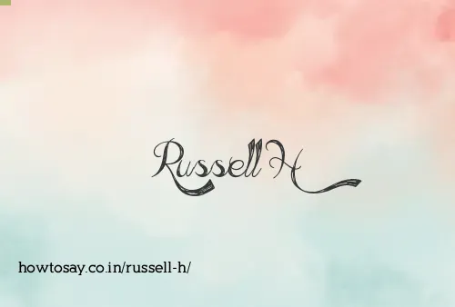 Russell H