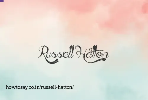 Russell Hatton