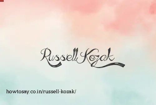 Russell Kozak