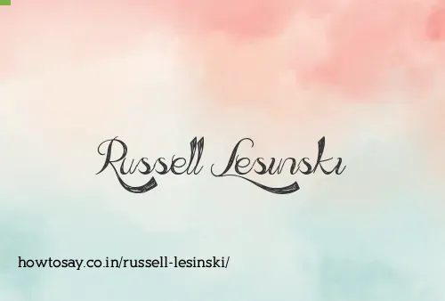 Russell Lesinski