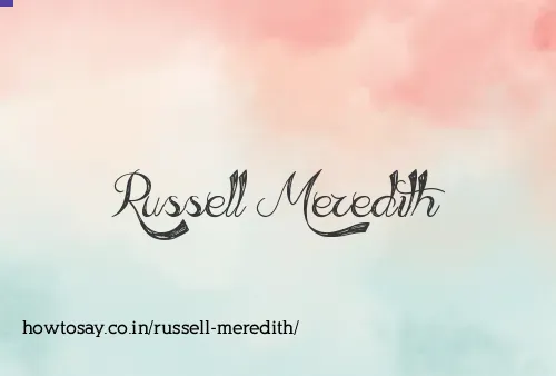 Russell Meredith