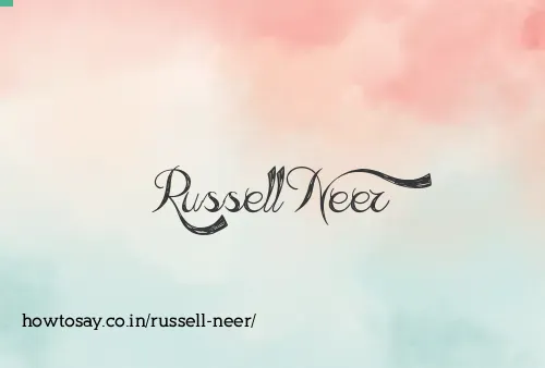 Russell Neer