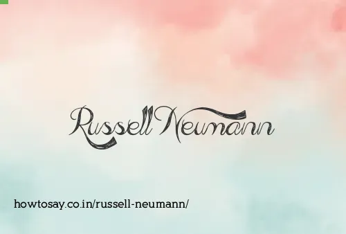Russell Neumann