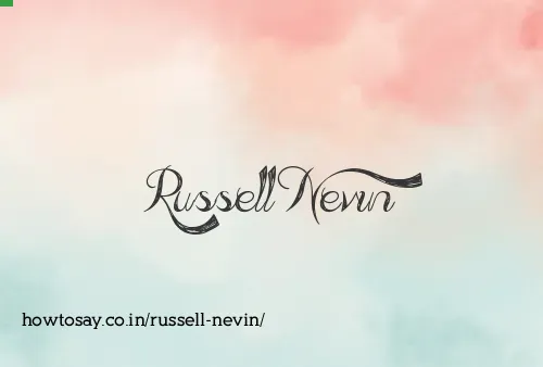 Russell Nevin