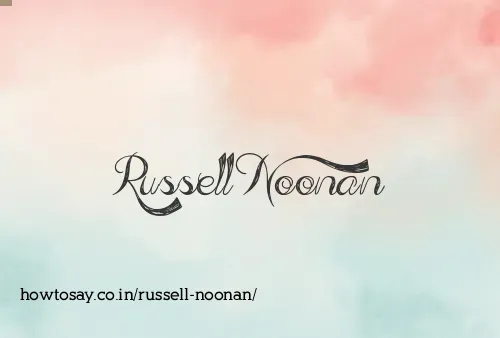 Russell Noonan