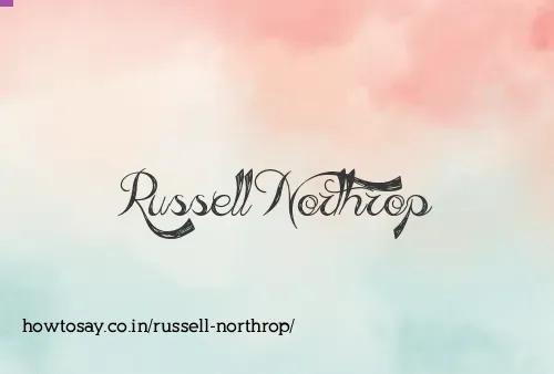 Russell Northrop