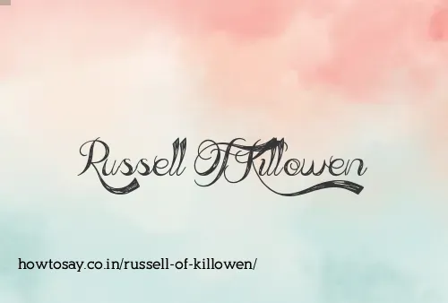 Russell Of Killowen