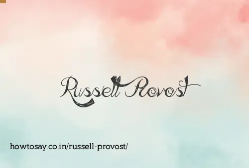Russell Provost
