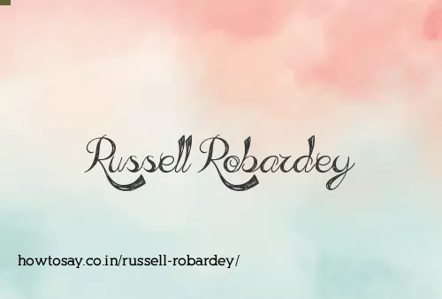 Russell Robardey