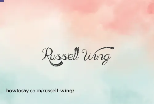 Russell Wing