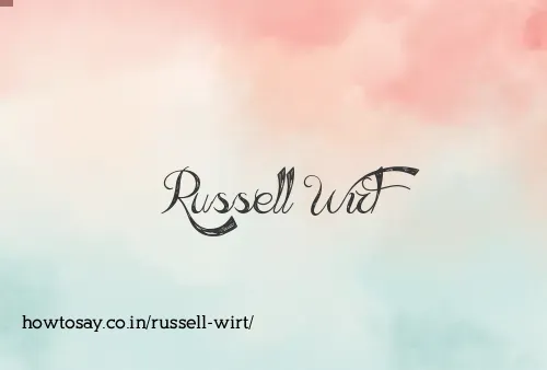 Russell Wirt
