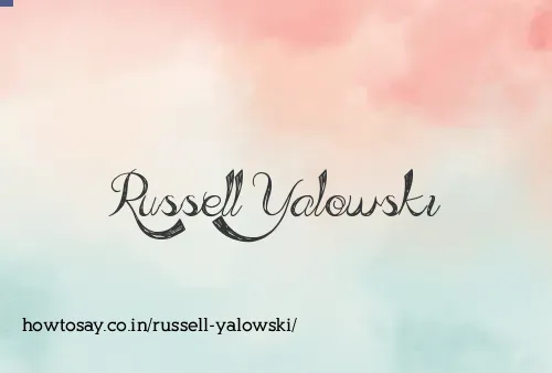 Russell Yalowski