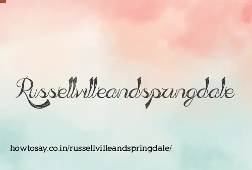 Russellvilleandspringdale
