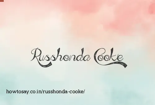 Russhonda Cooke