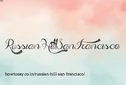 Russian Hill San Francisco