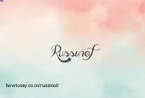 Russinof