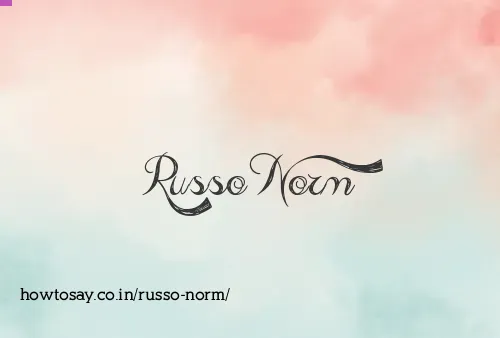 Russo Norm