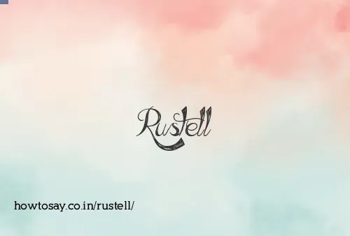 Rustell