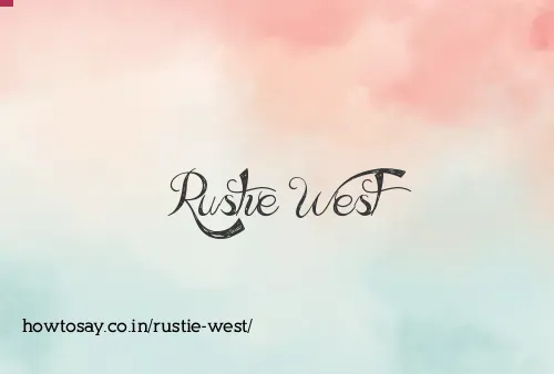 Rustie West
