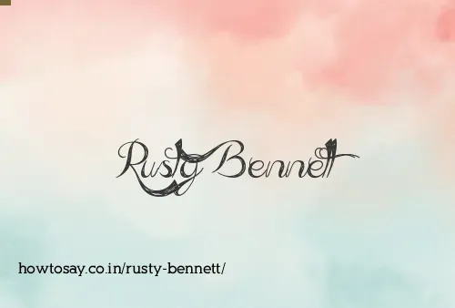 Rusty Bennett
