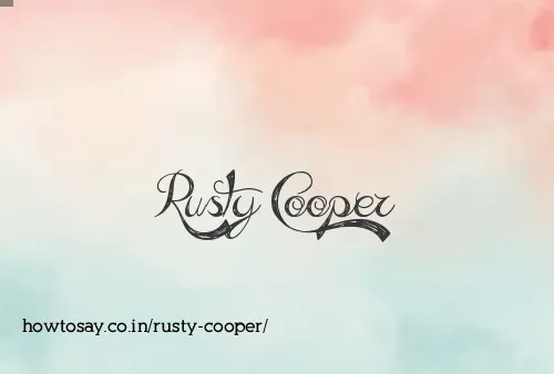 Rusty Cooper