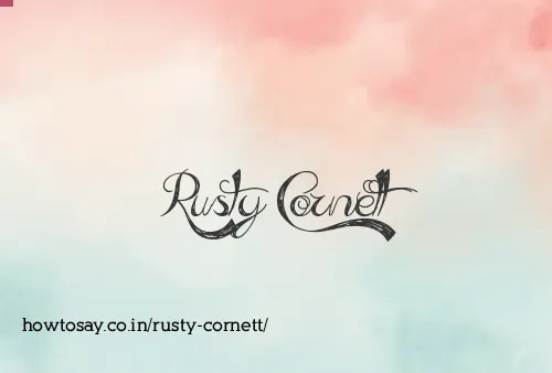 Rusty Cornett