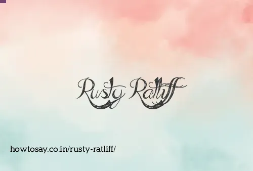 Rusty Ratliff