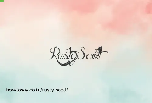 Rusty Scott