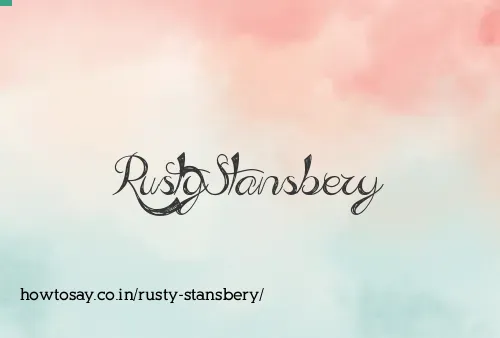 Rusty Stansbery
