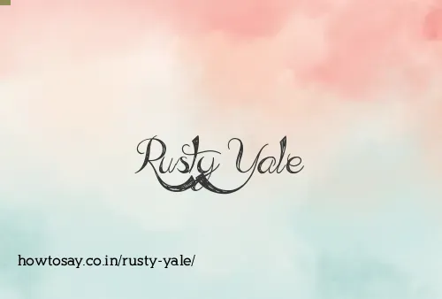 Rusty Yale