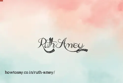 Ruth Amey