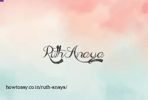 Ruth Anaya