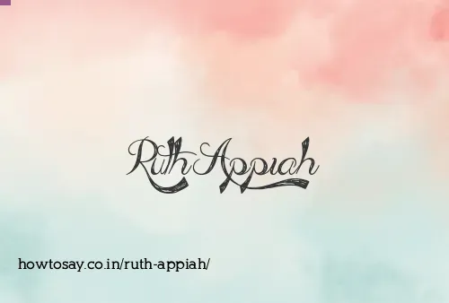 Ruth Appiah