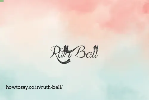 Ruth Ball