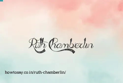 Ruth Chamberlin