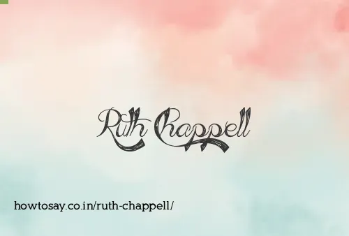 Ruth Chappell