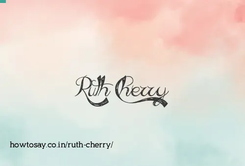 Ruth Cherry