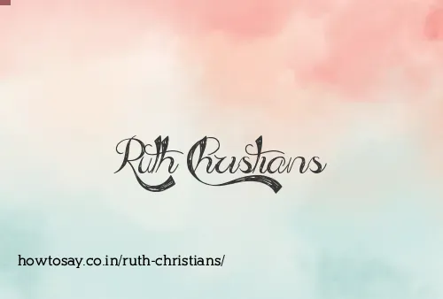 Ruth Christians