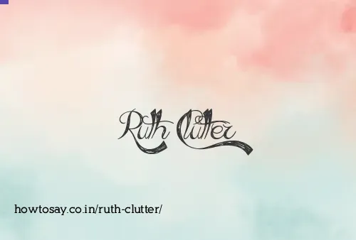 Ruth Clutter
