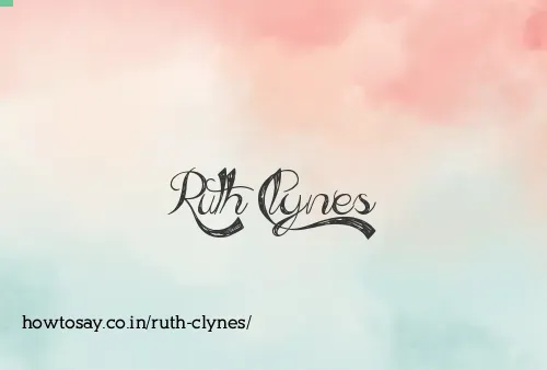 Ruth Clynes