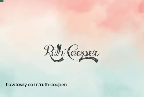 Ruth Cooper