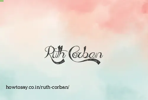 Ruth Corban