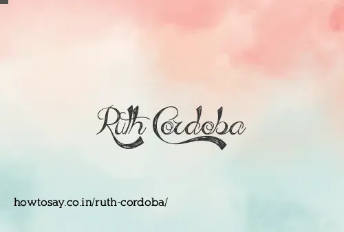 Ruth Cordoba