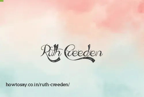 Ruth Creeden