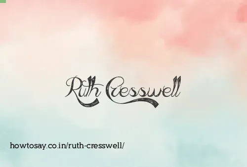 Ruth Cresswell