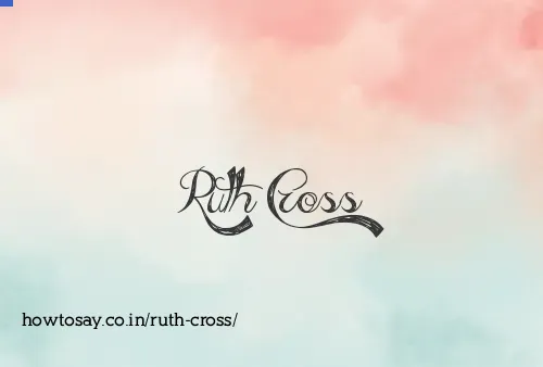Ruth Cross