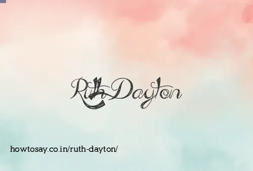 Ruth Dayton