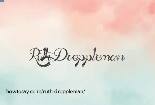 Ruth Droppleman