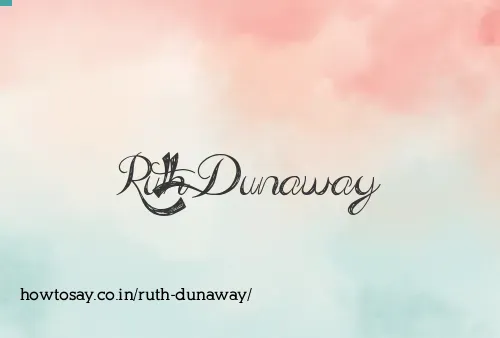 Ruth Dunaway